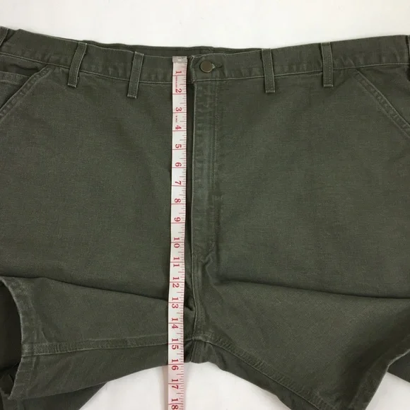 Carhartt Washed Duck Work Short Green 46 - Picture 10 of 16